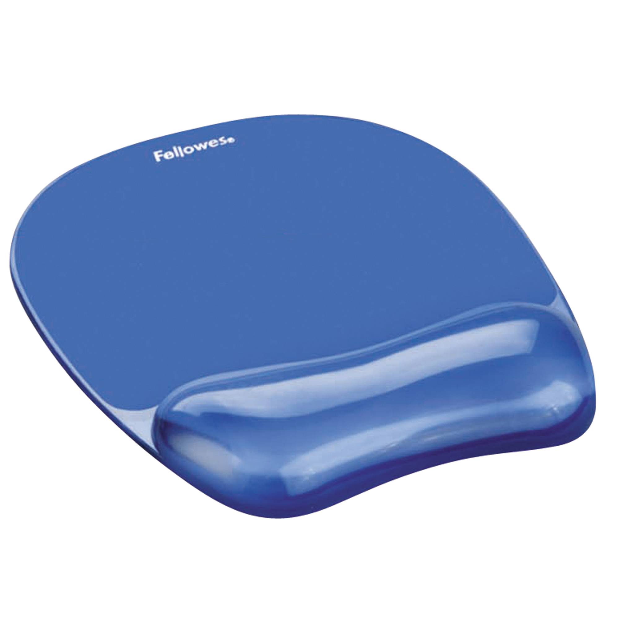 Fellowes Gel Crystal - Mauspad mit Handgelenkpolsterkissen