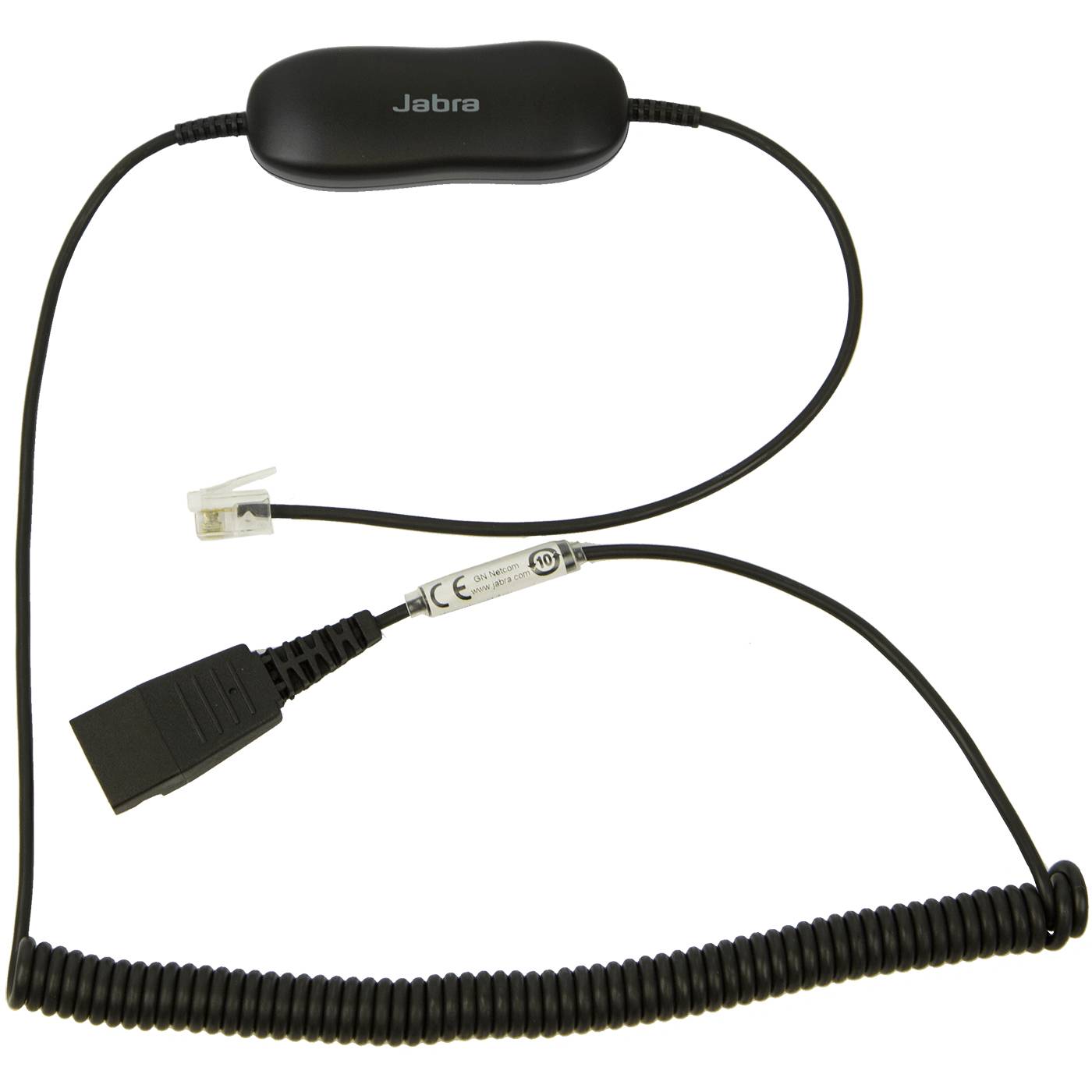 Kabel QD RJ9 GN1216 gewickelt Avaya one-X