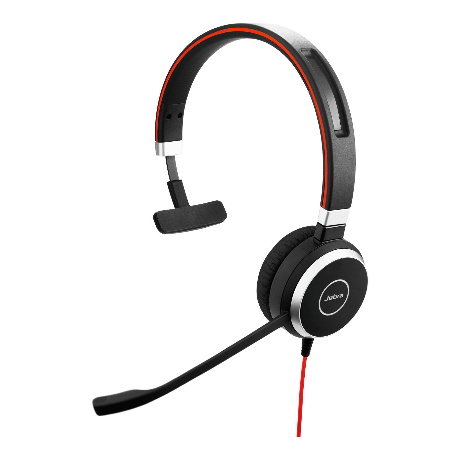Jabra Evolve 40 MS mono - Headset - On-Ear - konvertierbar