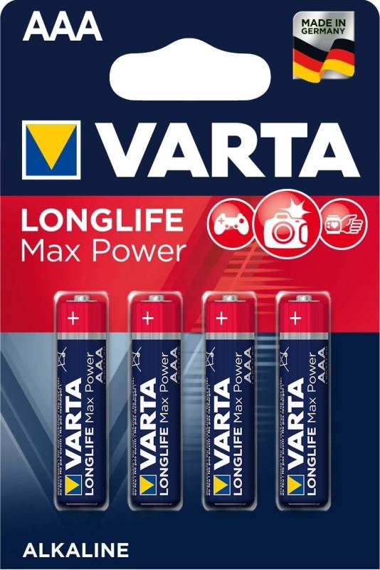 Varta Cons.Varta Batterie Longl.MaxPow. AAA 4703 Bli.4