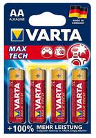 Varta Max Tech 04706 - Batterie 4 x AA-Typ