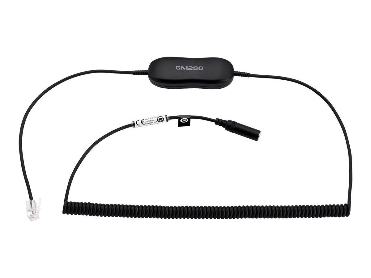 Jabra GN1200 - Headsetadapter - RJ-9 (M) bis Mini-Stecker (W)