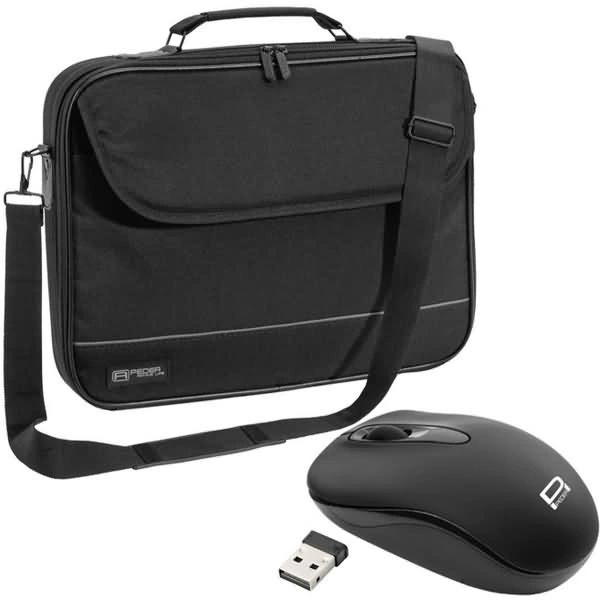 PEDEA Notebooktasche -Fair- 43,9cm (17,3-), schwarz + Maus PEDEA Notebooktasche -Fair- 43,9cm (17,3-), schwarz + Maus