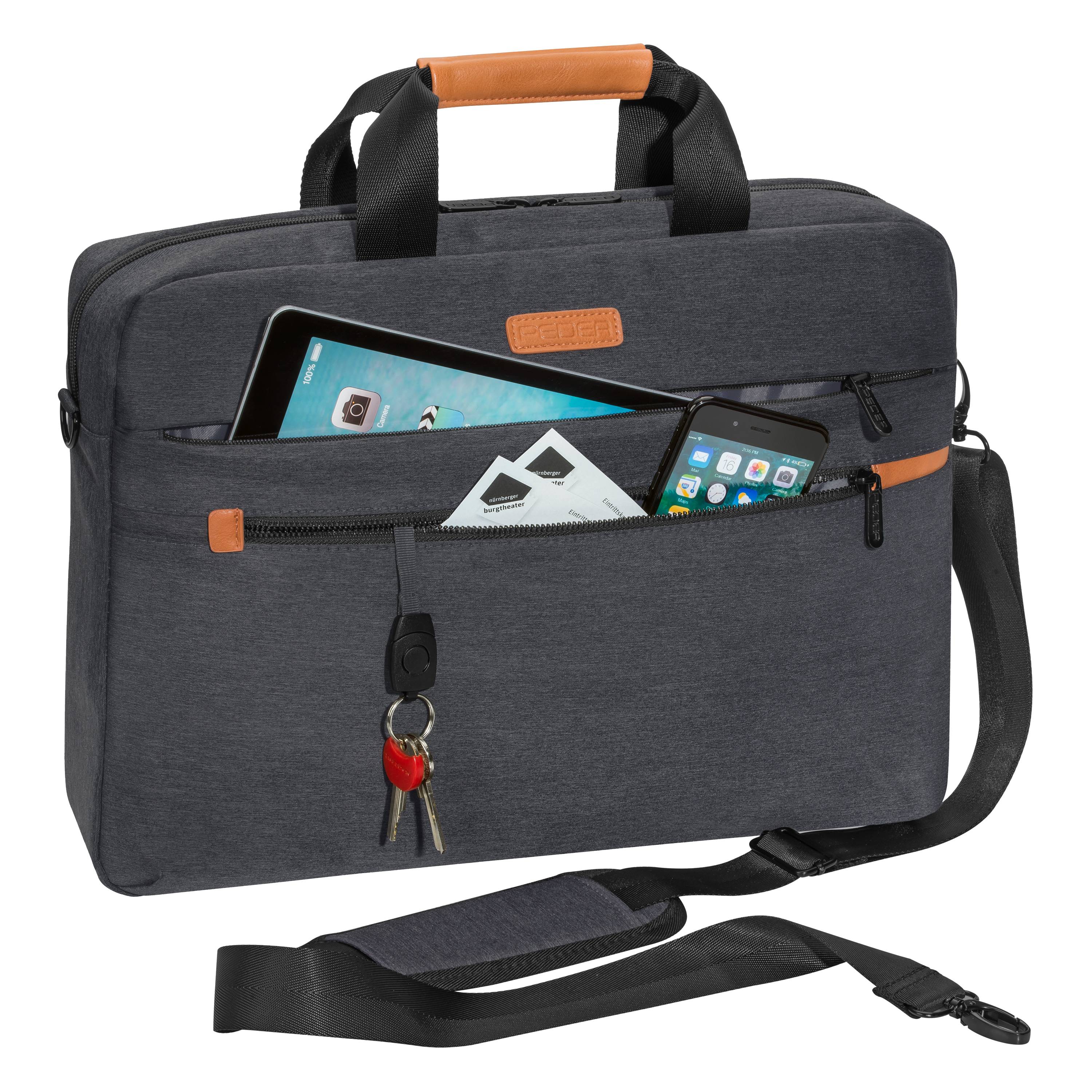 PEDEA Elegance Pro - Notebook-Tasche - 43.9 cm (17.3"")