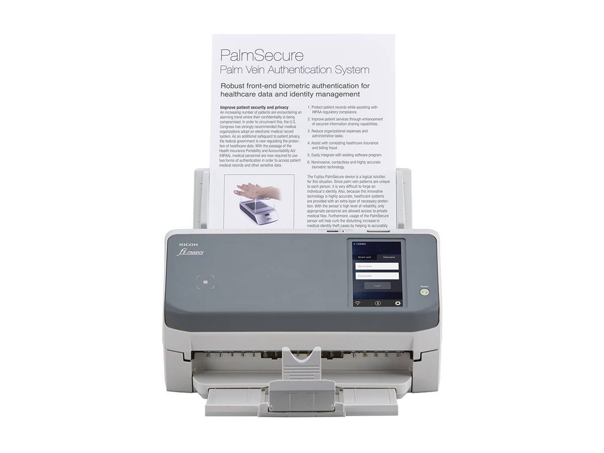 Fujitsu Ricoh fi-7300NX - Dokumentenscanner - Dual CCD - Duplex - 216 x 355.6 mm - 600 dpi x 600 dpi - bis zu 60 Seiten/Min. (einfarbig)
