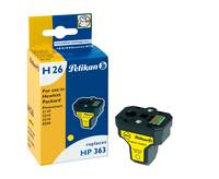 Pelikan H26 - 6 ml - Gelb - kompatibel - Tintenpatrone (Alternative zu: HP 363)