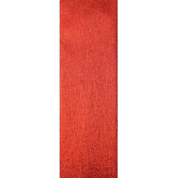 Metall-Krepp-Papier 250x50cm hochglanz rot