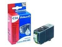 Pelikan C26 - 27 ml - Schwarz - kompatibel - Tintenpatrone (Alternative zu: Canon PGI 5Bk)