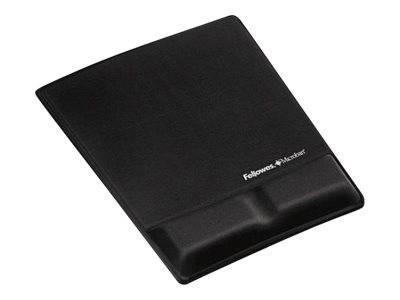 Fellowes Wrist Support - Mauspad mit Handgelenkpolsterkissen