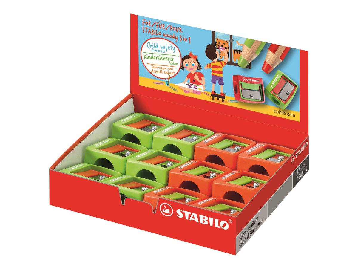 STABILO Woody - Spitzer - Kunststoff (Packung