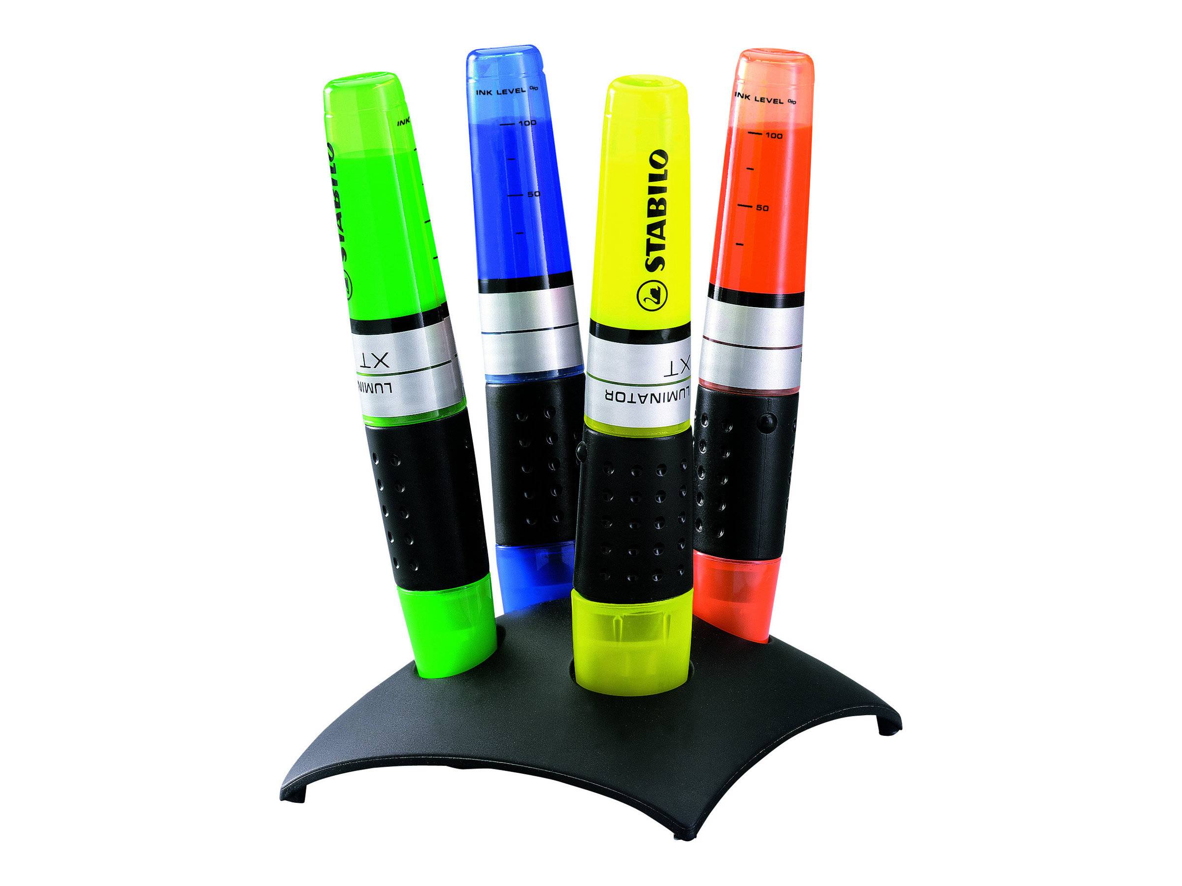 STABILO LUMINATOR - Textmarker - fluoreszierend orange, fluoreszierend gelb, fluoreszierend grün, Fluorescent Royal Blue