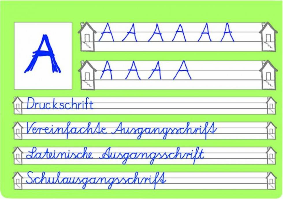 OXFORD Schreiblernheft Lineatur SL liniert DIN A4 quer ohne Rand, 16 Blatt, 1 St.