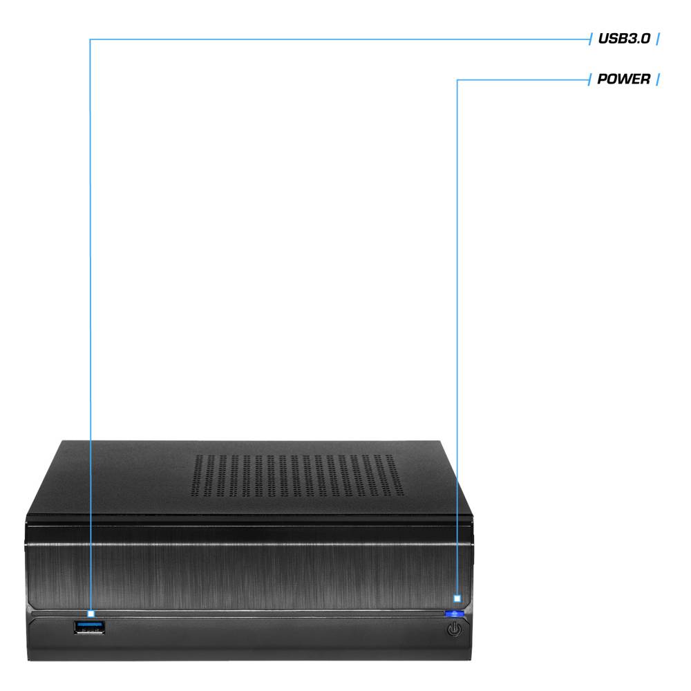 Kiebel Mini PC Nano 10 Intel Core i3-10100, 8GB RAM, Intel HD Graphics 630, 500GB SSD, Windows 10