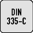 Kegelsenker DIN 335C 90Grad D.6,3mm HSS Z.3 PROMAT