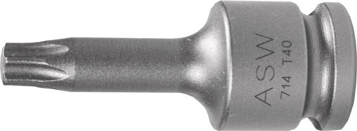 Kraftschraubersteckschlüsseleinsatz 714 3/8 Zoll T 40 50mm ASW
