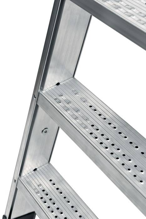 Arbeitspodest Alu.Stufen 5 eins.begehbar H.1080 mm klappbar