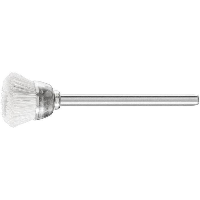 Topfbürste - PFERD - Bürsten-Ø 18 mm - mit Naturborsten Ziegenhaar - Bezeichnung TBU 1803/3 ZHW - Schaft-Ø 3 mm - VE 10 Stück - Preis per VE