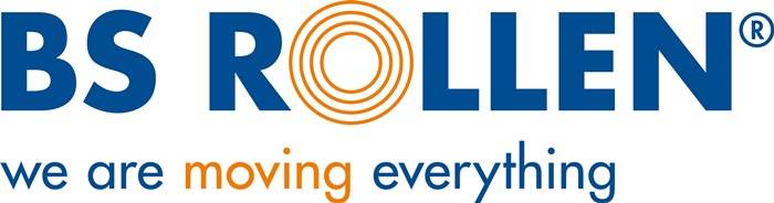 Lenkrolle D.100mm Trgf.120kg PU Platte L104xB80mm Farbe Rl.blau BS ROLLEN