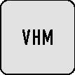 Gravierstichel Pro D D.8mm VHM Gesamt-L.75mm WERNER WILKE