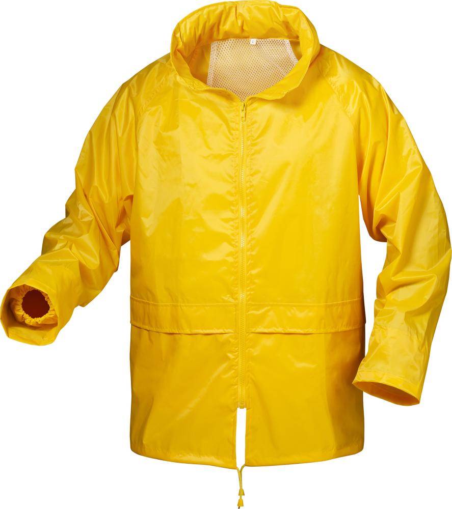 Regenjacke Nylon/Vinyl, Gr. M, gelb - Artikel: 4025888232233