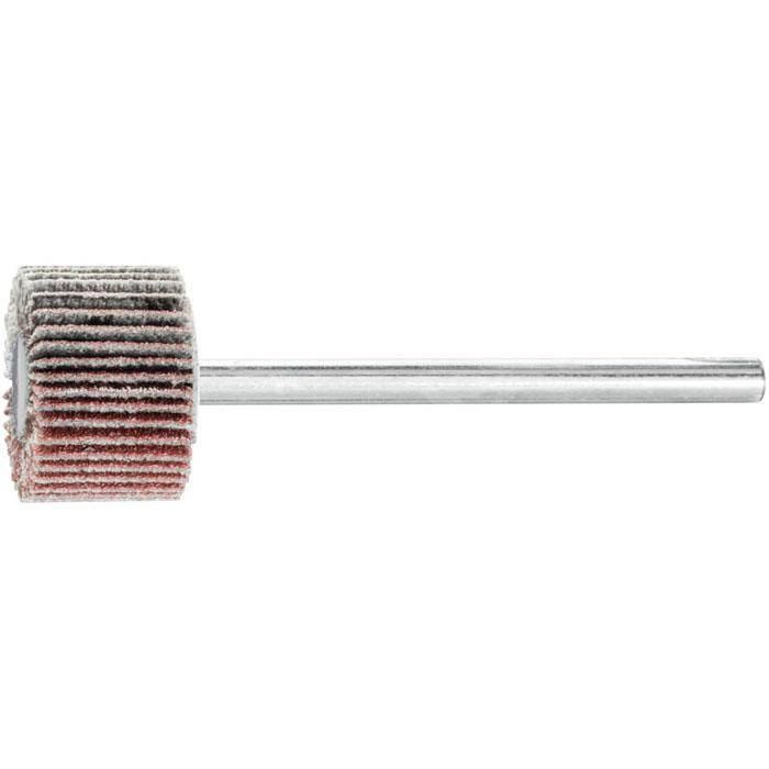 Fächerschleifer - PFERD - Korund A - Maße (D x T) 15 x 10 mm - Korngröße 150 - Bezeichnung F 1510/3 A 150 - empf. Drehzahl 25000 min-¹ - max. zul