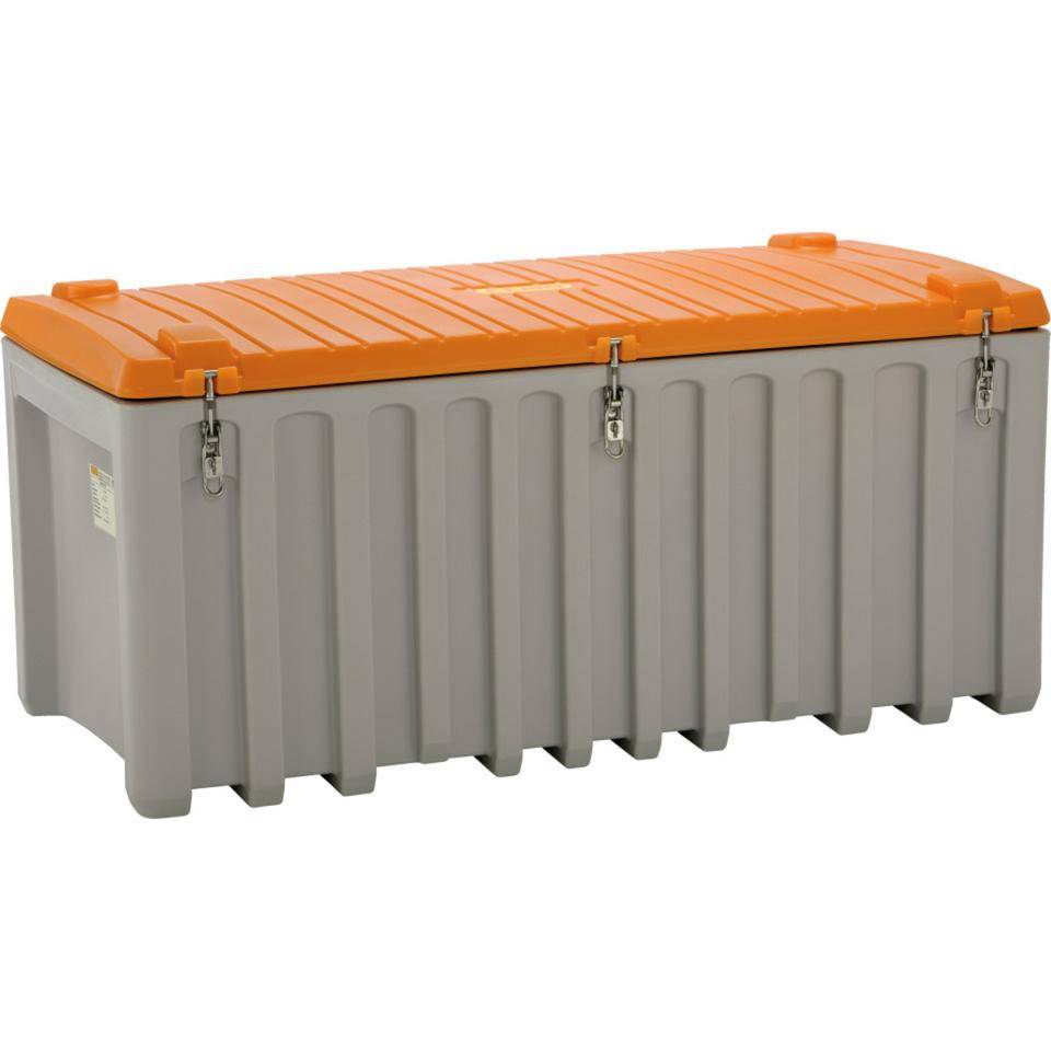 CEMO CEMbox,z. Transport/Aufbewahrung von Werkzeug,grau/orange,Polyethylen,750 l