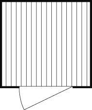 Materialcontainer MC 1200verz. zerlegt ohne Boden