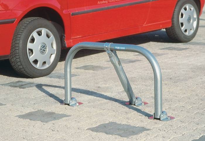 Sperrb.H.455mm silber D.54mm m.PZ URBANUS