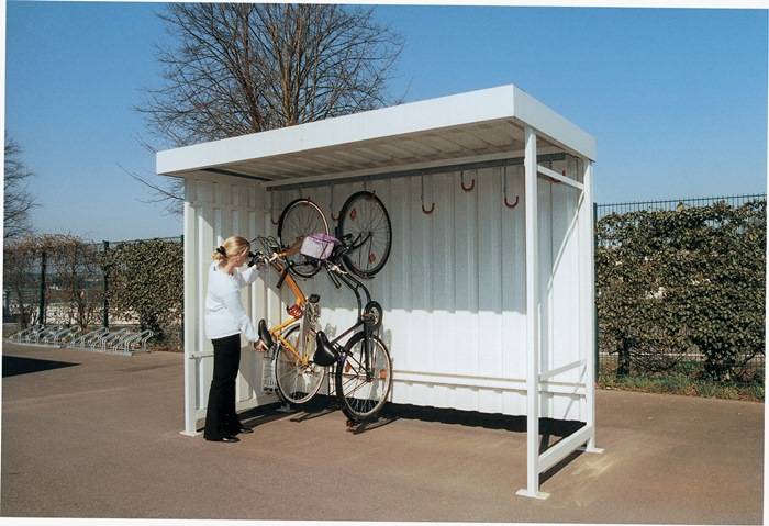 Seitenwand Profilbl.grauweiß f.Überdachungseinheit B4300xT2200mm WSM