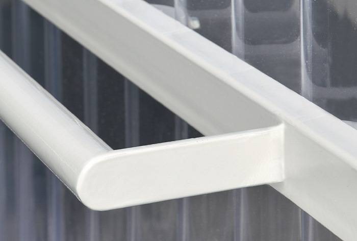 Unterstand H2360xB2960xT1550mm STA verz.verz.Well-Polycarbonat WSM