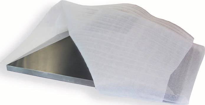 Schaumfolie 1-lagig weiß/transparent B1000 mmxL175 mxS3,0mm Kern-Ø 75mm