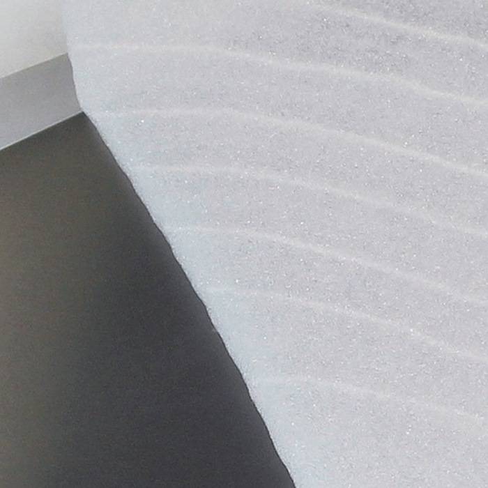 Schaumfolie 1-lagig weiß/transparent B1000 mmxL175 mxS3,0mm Kern-Ø 75mm