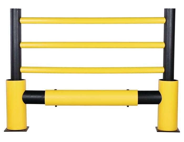 Endpfosten H.1200mm f.Verkehrsbarriere Plus D-FLEXX