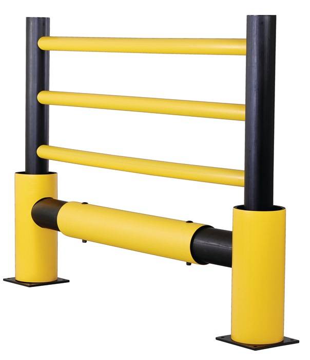 Endpfosten H.1200mm f.Verkehrsbarriere Plus D-FLEXX