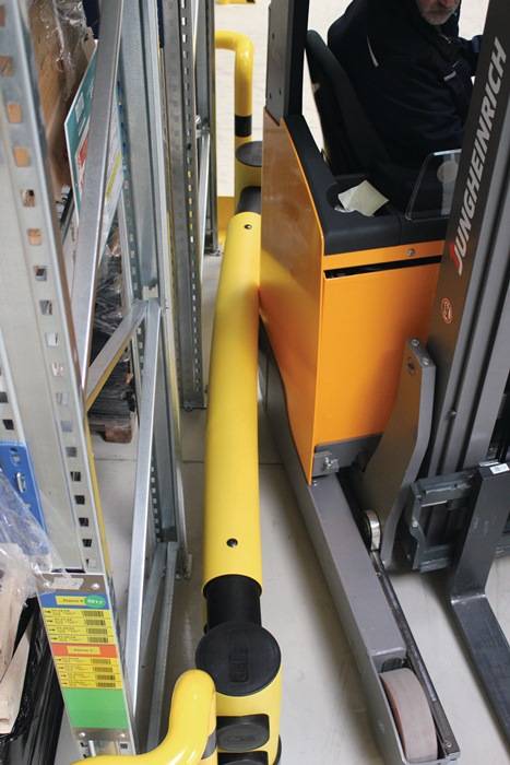 Endpfosten H.1200mm f.Sicherh.-Geländer