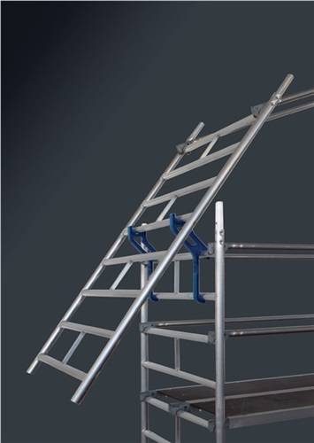 Fahrgerüst Uni Kompakt P2 Arbeits-B1500xL1800mm Alu.Gerüsthöhe 9610mm 2 kN/m²