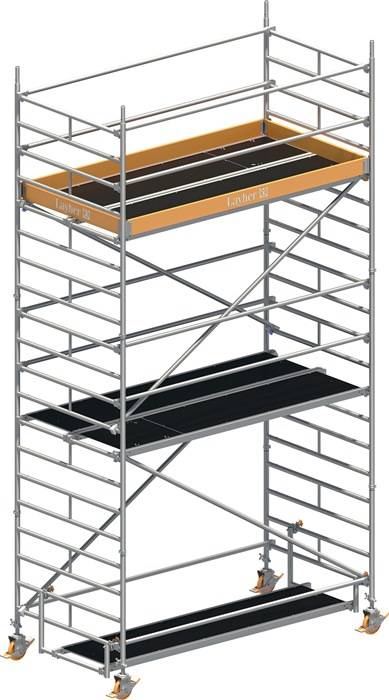 Fahrgerüst Uni Breit P2 Arbeits-B1500xL2850mm Alu.Gerüsthöhe 5430mm