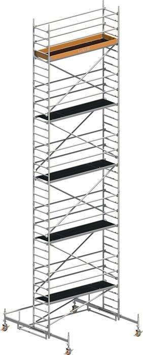 Fahrgerüst Uni Stand.P2 Arbeits-B750xL2850mm Alu.Gerüsthöhe 10610mm