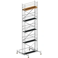 Fahrgerüst Uni Stand.P2 Arbeits-B750xL2850mm Alu.Gerüsthöhe 9610mm Fahrgerüst Uni Stand.P2 Arbeits-B750xL2850mm Alu.Gerüsthöhe 9610mm