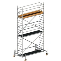 Fahrgerüst Uni Stand.P2 Arbeits-B750xL2850mm Alu.Gerüsthöhe 5580mm Fahrgerüst Uni Stand.P2 Arbeits-B750xL2850mm Alu.Gerüsthöhe 5580mm