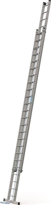 Seilzugleiter Sprossen 2x24 Alu.Arbeits-H.b.ca.12750mm 2-tlg.ZARGES