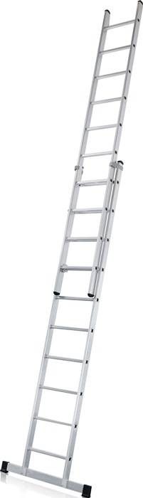 Schiebeleiter Alu.Sprossen 2 x 6 Arbeitshöhe b.ca.3800mm