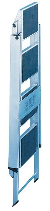 Sicherheitstreppe 2 Stufen Alu.m.Anti-Rutschbelag ZARGES