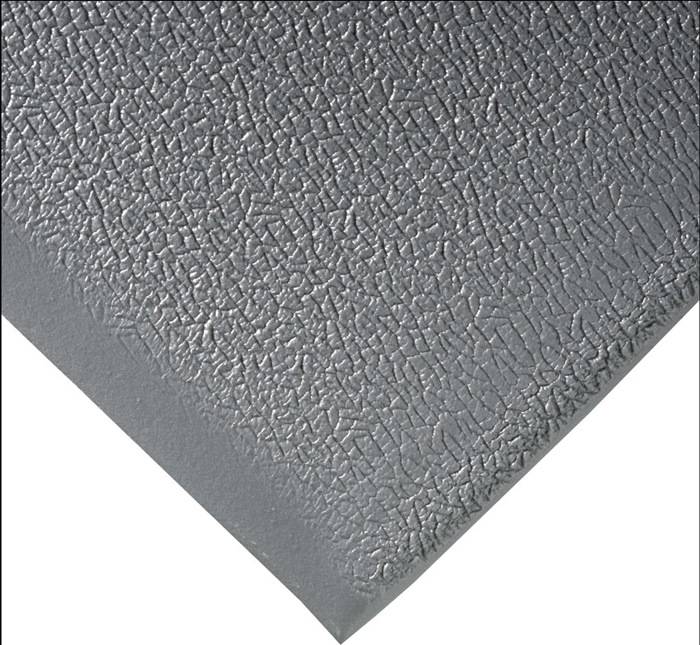 Arbeitsplatzbodenbelag Zuschnitt B900xS9mm schwarz/gelb PVC p.Laufmeter COBA