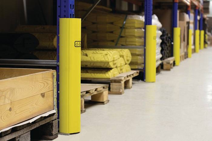 Regal-Anfahrschutz f.Regalprofil-B.75-100mm H.600mm D-FLEXX