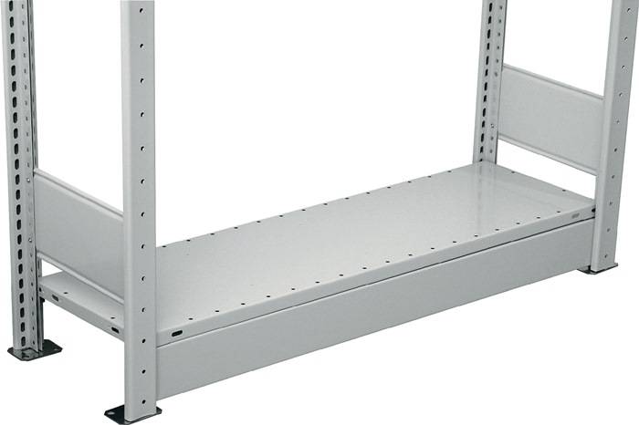 Sockelblende Multiplus B.1000mm lichtgrau f.Steckregal