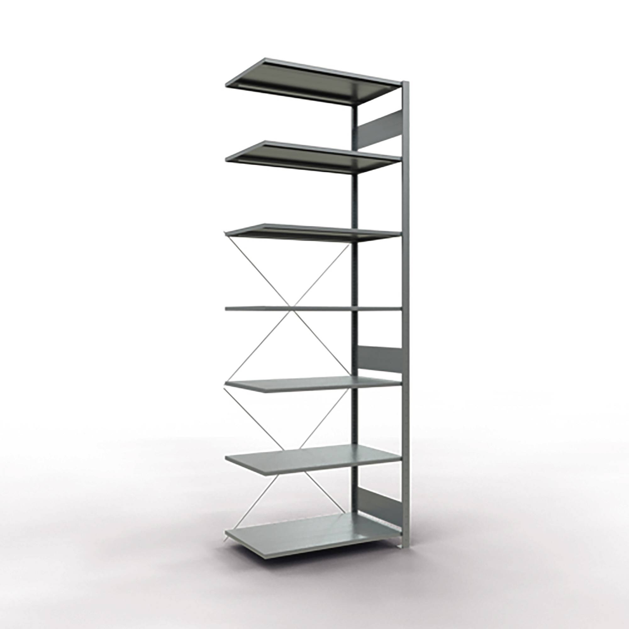 SCHULTE Regal MULTIplus150 12767 Anbau 3.000x1.000x600mm 7Böden vz