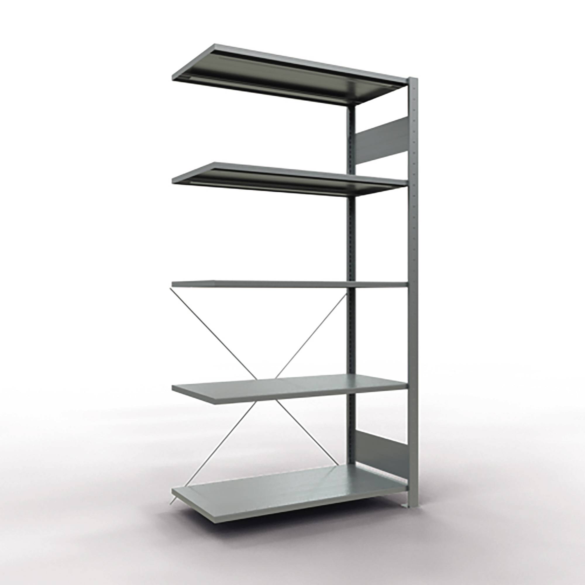 SCHULTE Regal MULTIplus150 12755 Anbau 2.000x1.000x500mm 5Böden vz