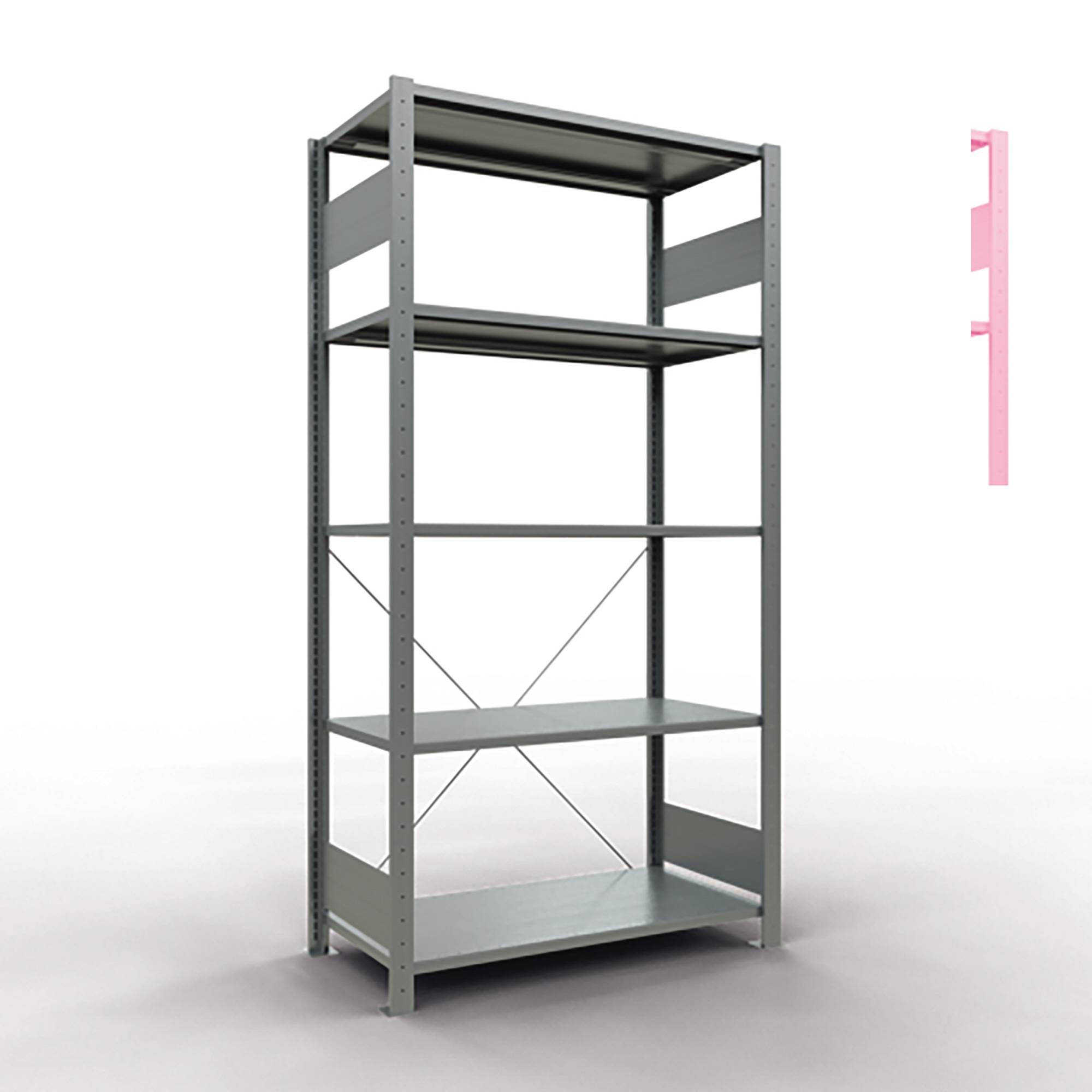 SCHULTE Regal MULTIplus150 12750 Grund 2.000x1.000x500mm 5Böden vz