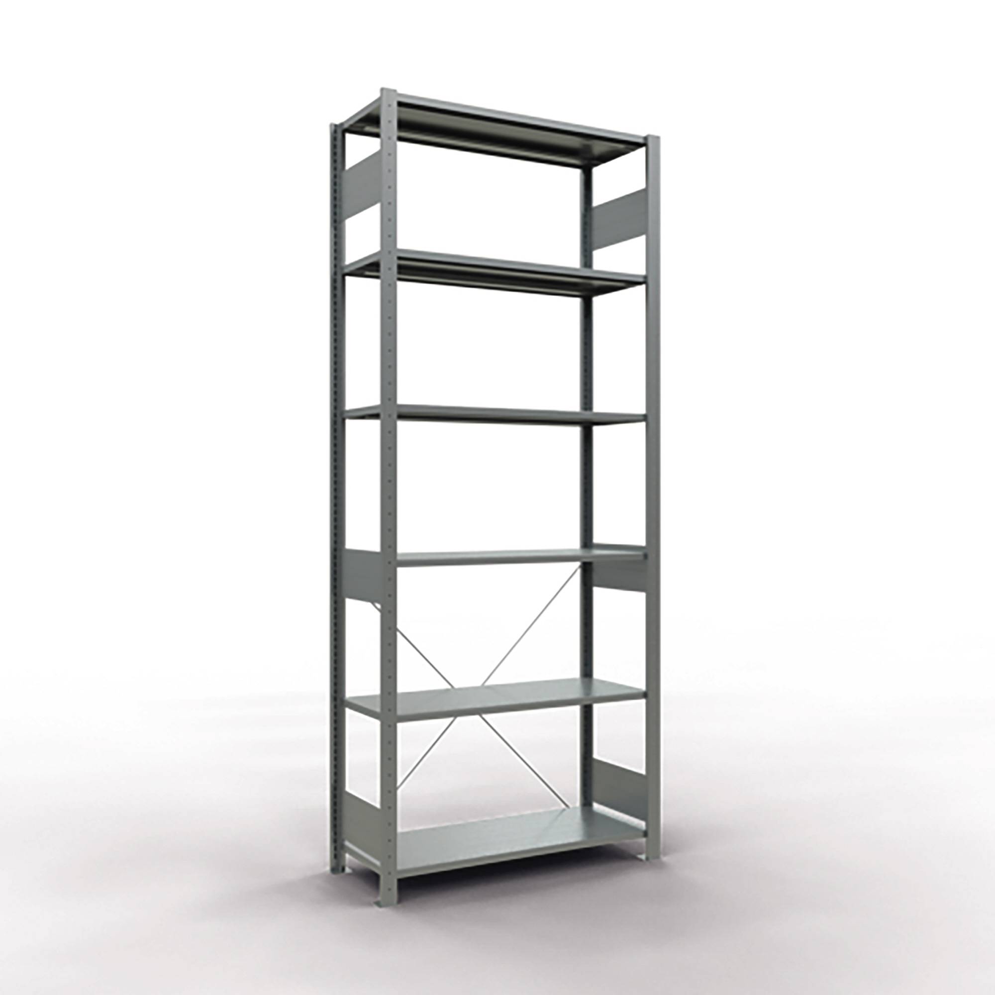 SCHULTE Regal MULTIplus150 12741 Grund 2.500x1.000x400mm 6Böden vz